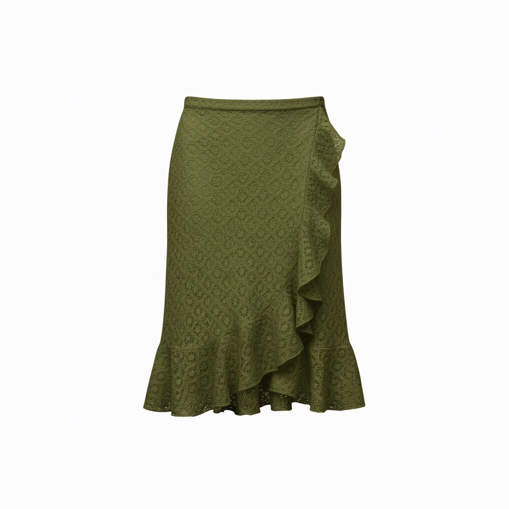 Eyelet Wrap Skirt size L/XL