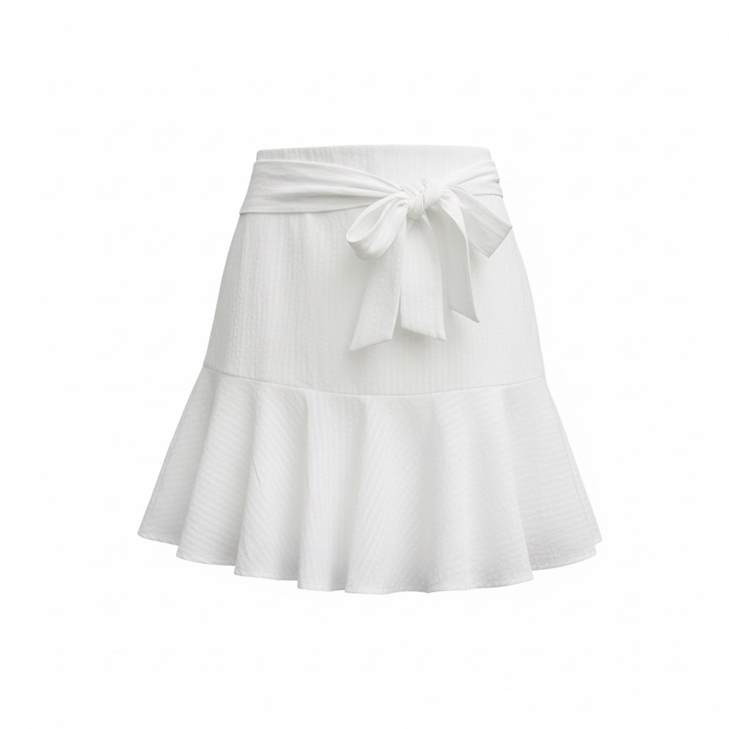 Textured Tie Skirt size 4