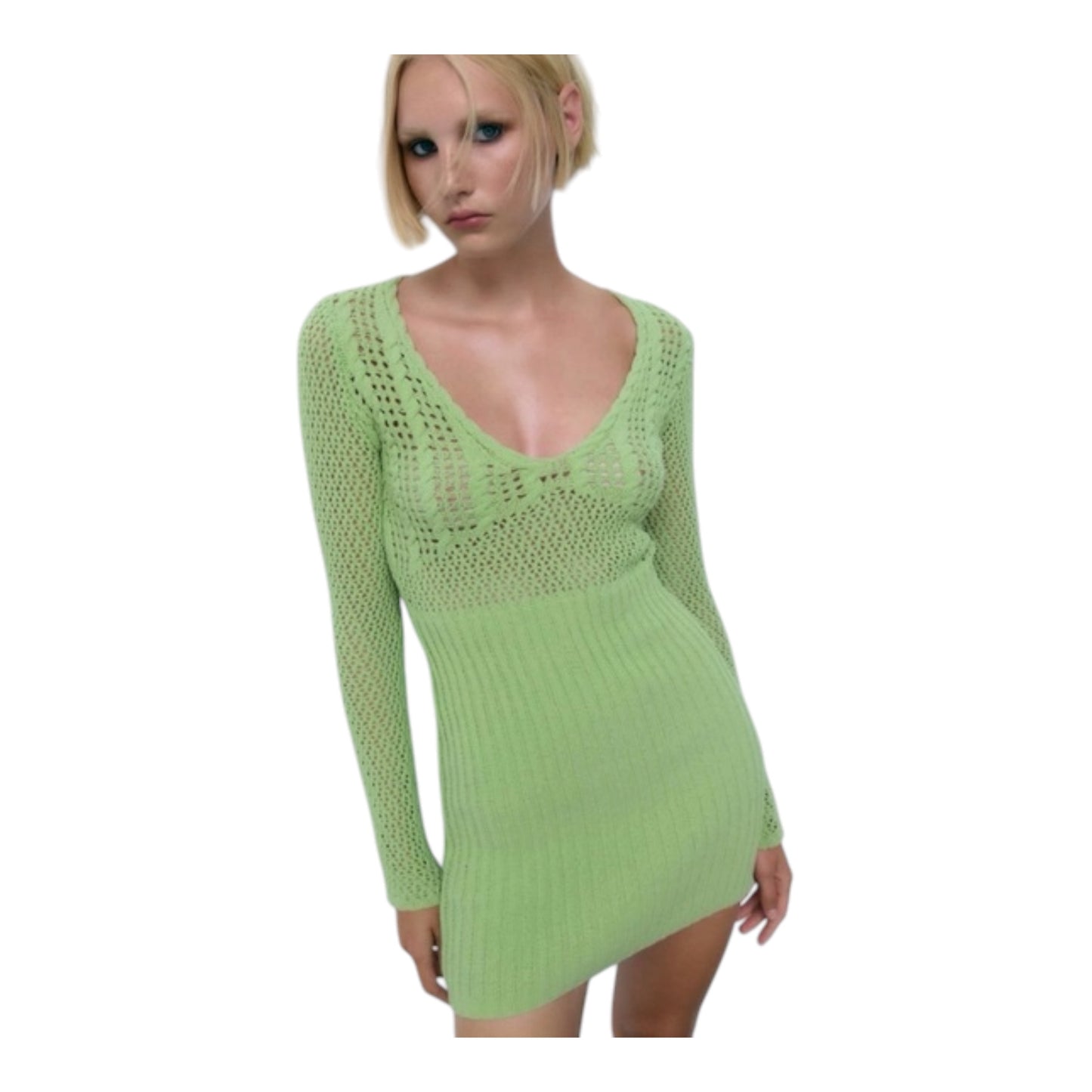 Crotchet Mini Dress size Small