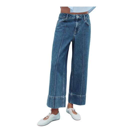 HIGH-WAISTED Z1975 CROPPED WIDE LEG JEANS size 4 New with Tags