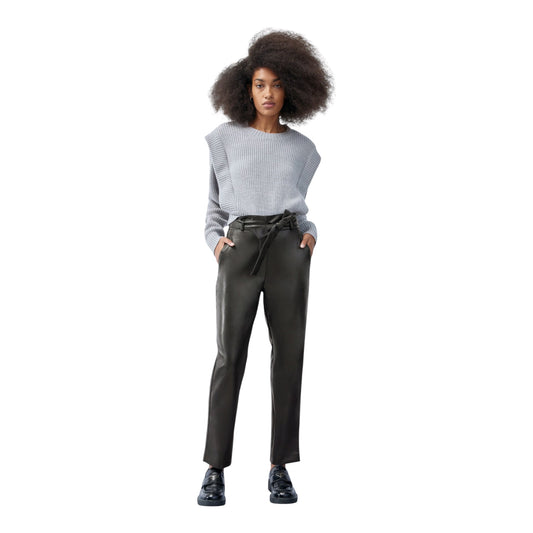 Tie-Front Vegan Leather Pant size 10
