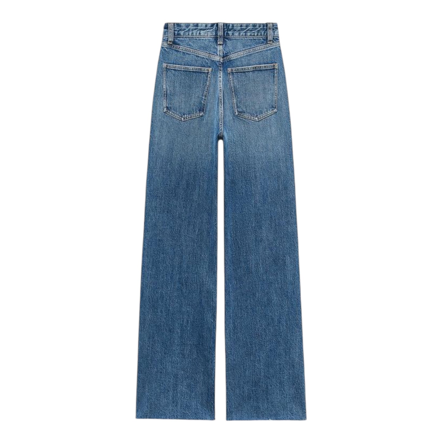 High Waist Wide Leg Jeans size 4
