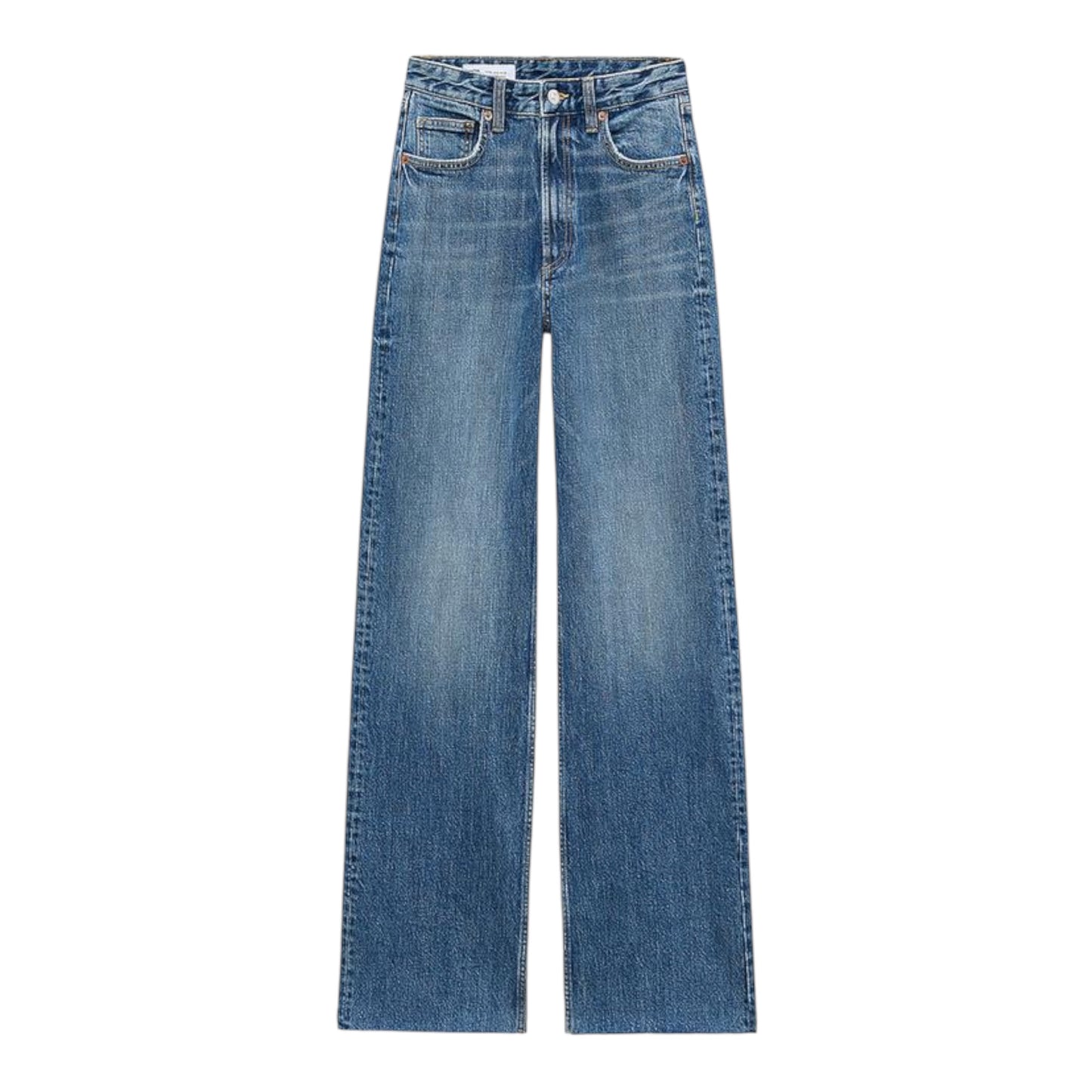 High Waist Wide Leg Jeans size 4