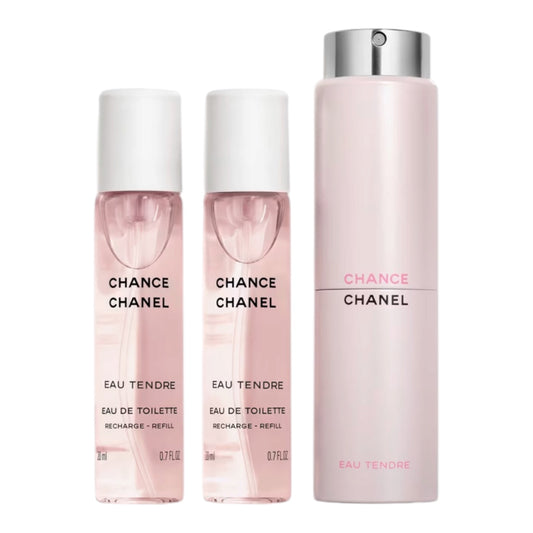 CHANCE by Chanel Eau de Toilette 3x20ml NIB