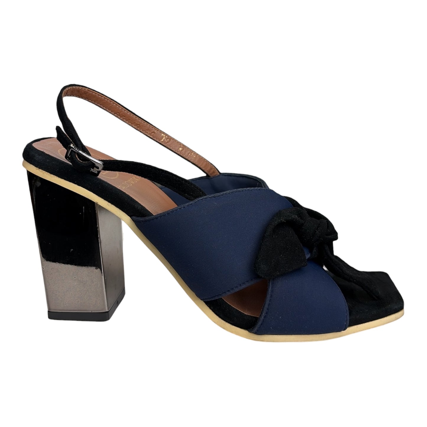 Bow Front Block Heel Shoes size 38