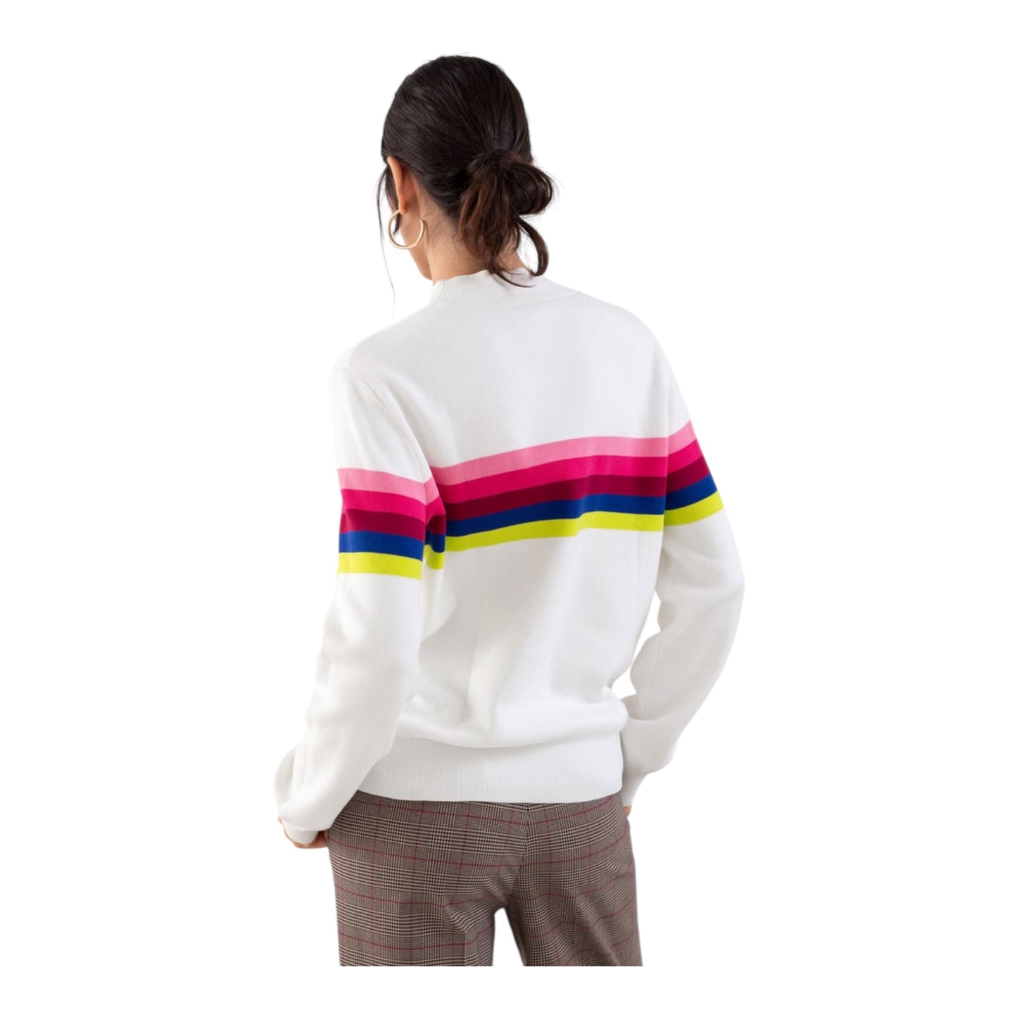 Rainbow Stripe Pullover size Small