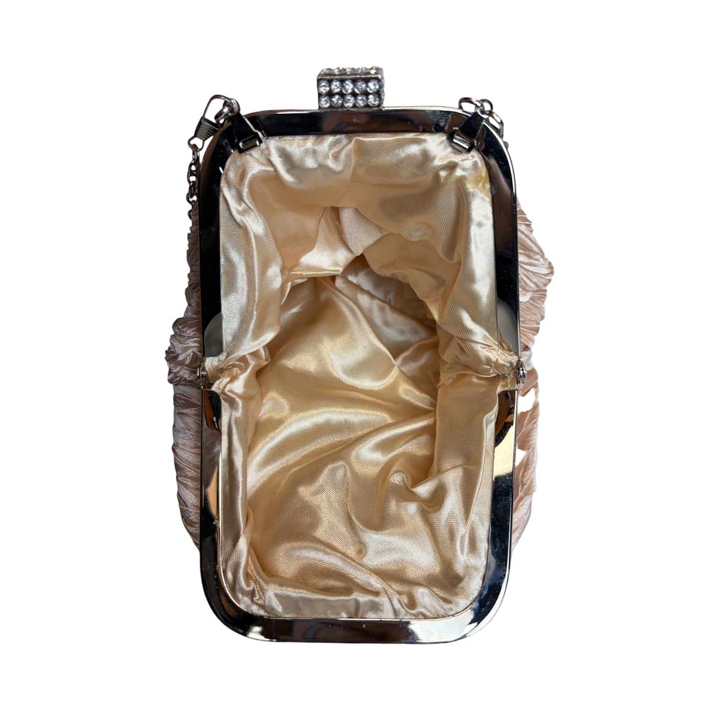 Satin Bow Clutch