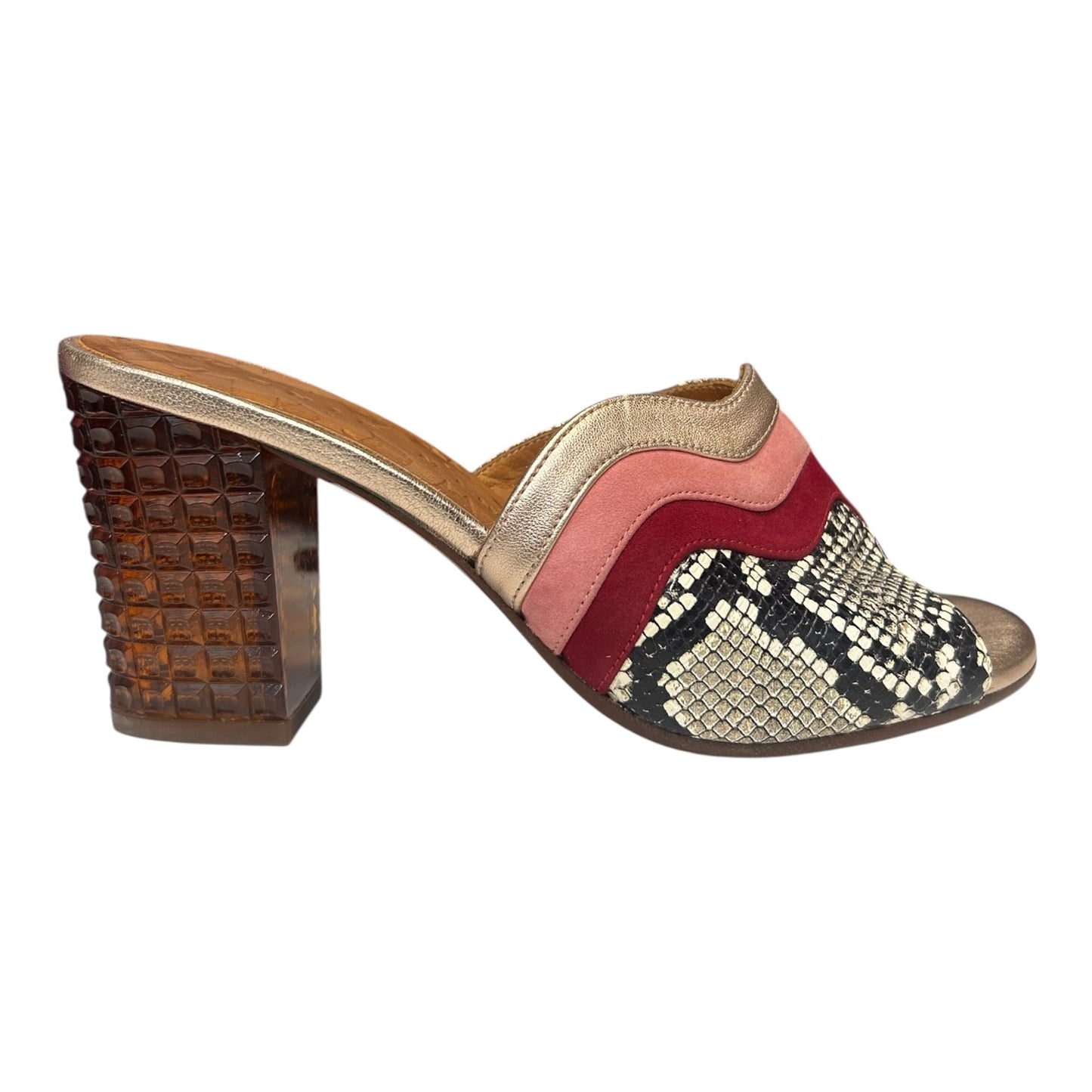 Serpentina Colorblock Mule size 38