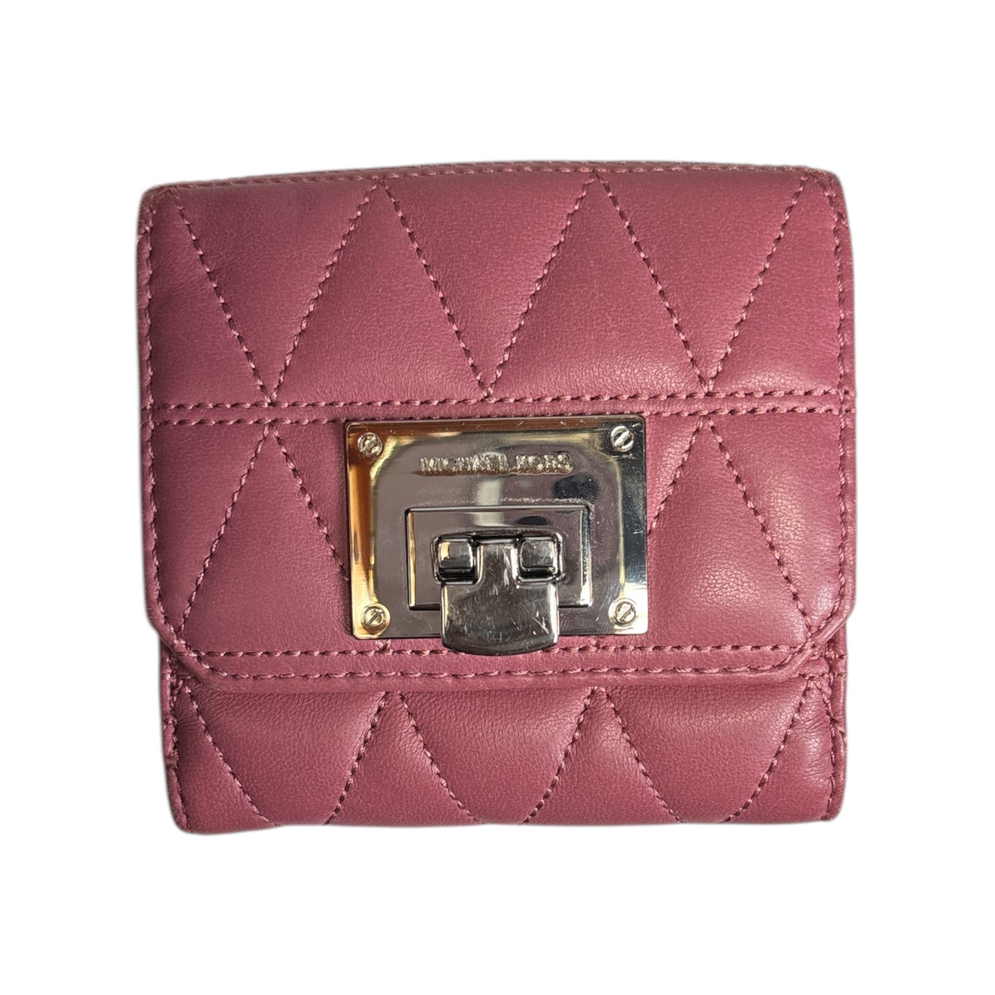 Vivianne Leather Trifold Coin Case Wallet