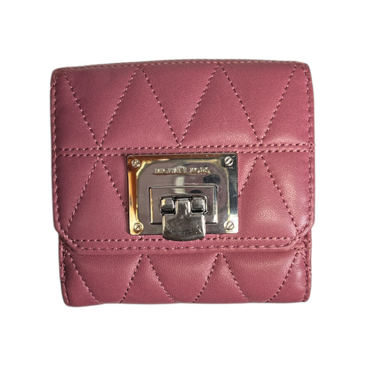 Vivianne Leather Trifold Coin Case Wallet