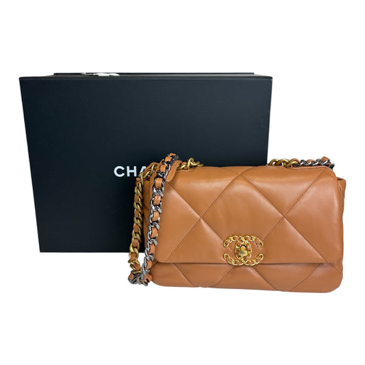 Chanel 19 Flap Handbag WITH BOX