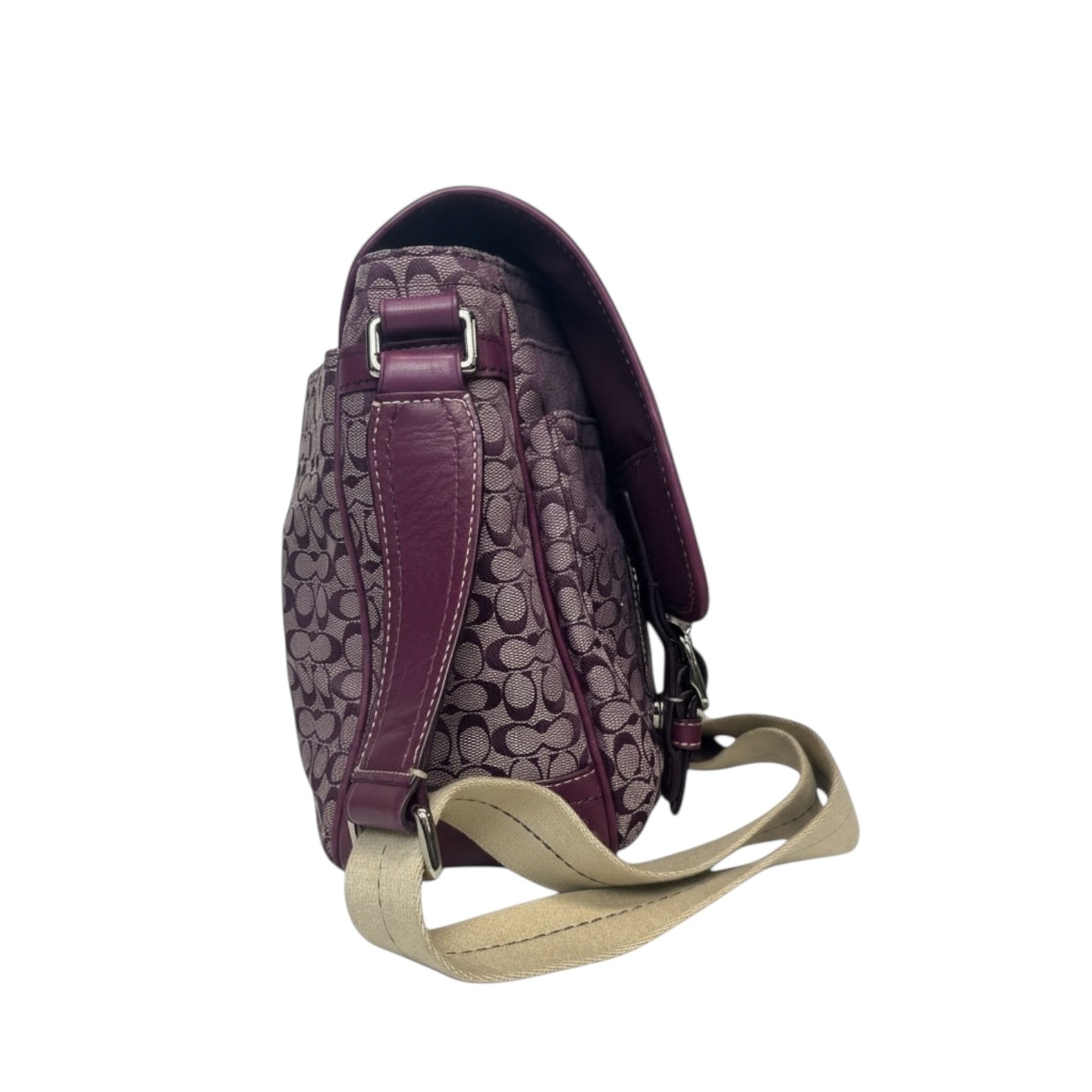 Signature Canvas Messenger Bag