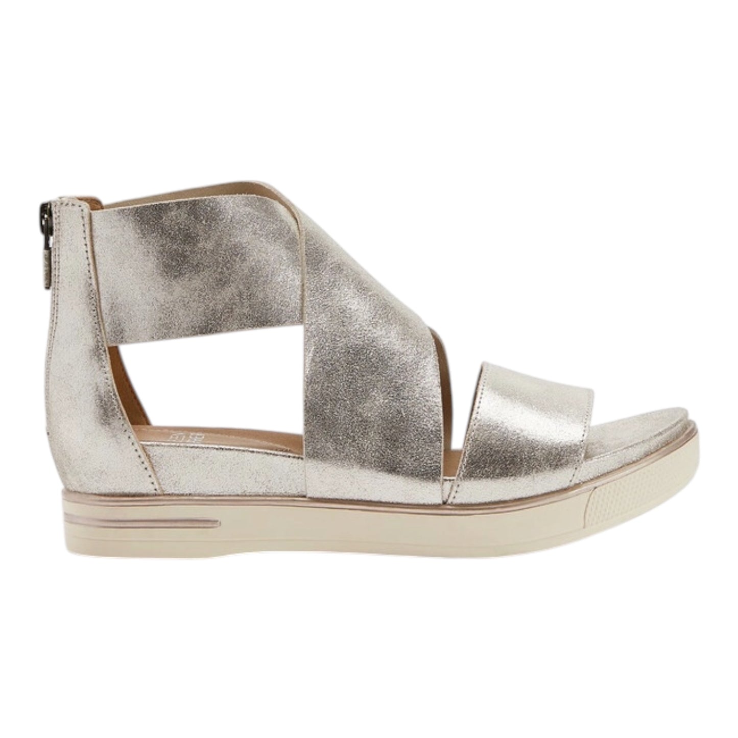 Metallic Sport Suede Sneaker Sandal Shoe size 9.5