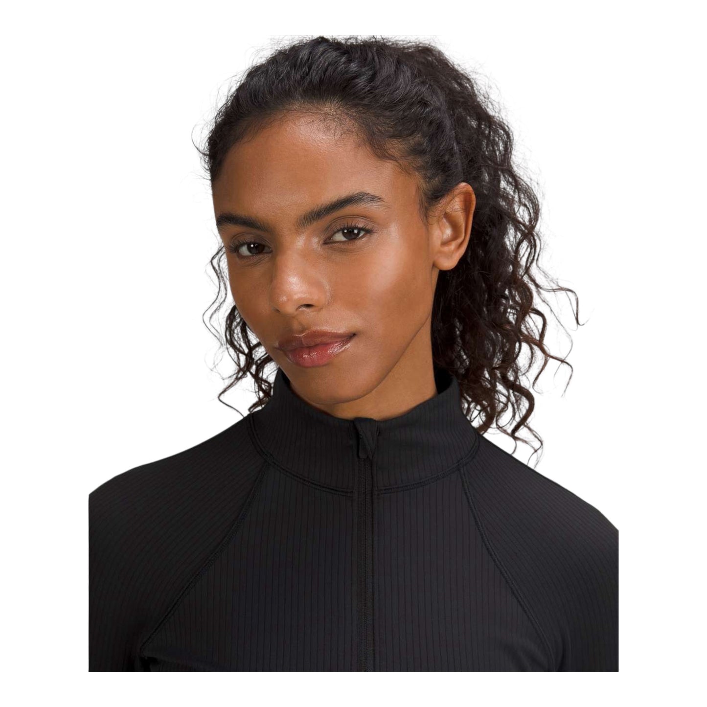 It’s Rulu Run Cropped Half Zip size 8