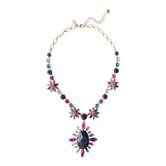 Night Sky Statement Necklace & Earrings Set