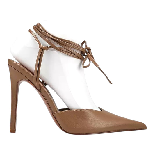 Prize Tie Leg High Heels size 6