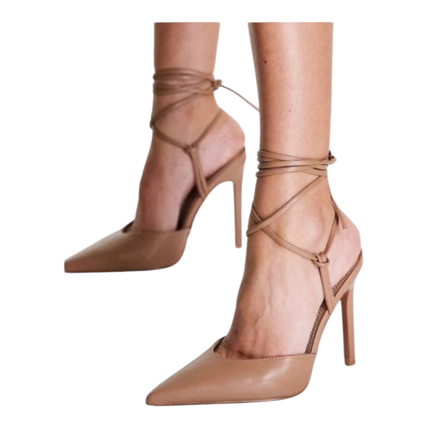 Prize Tie Leg High Heels size 6