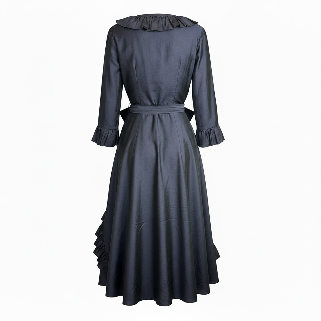 Ruffle Trim Dress size Medium
