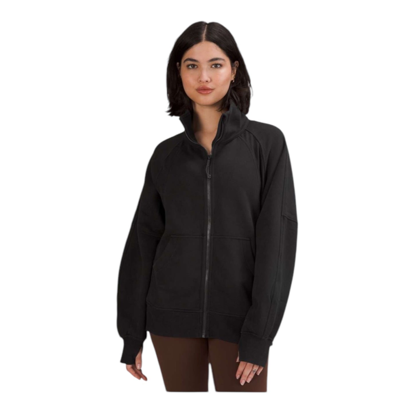 Scuba Oversized Funnel-Neck Full Zip size Medium/Large