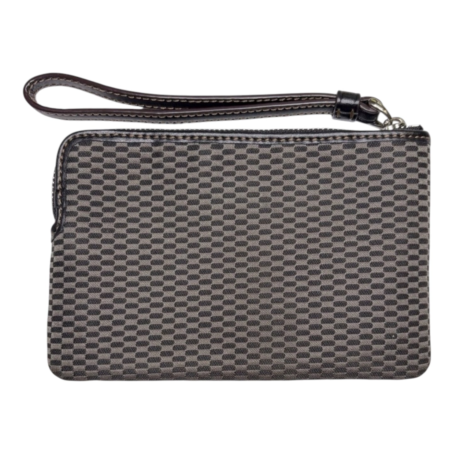 Legacy Jacquard Corner Zip Small Wristlet