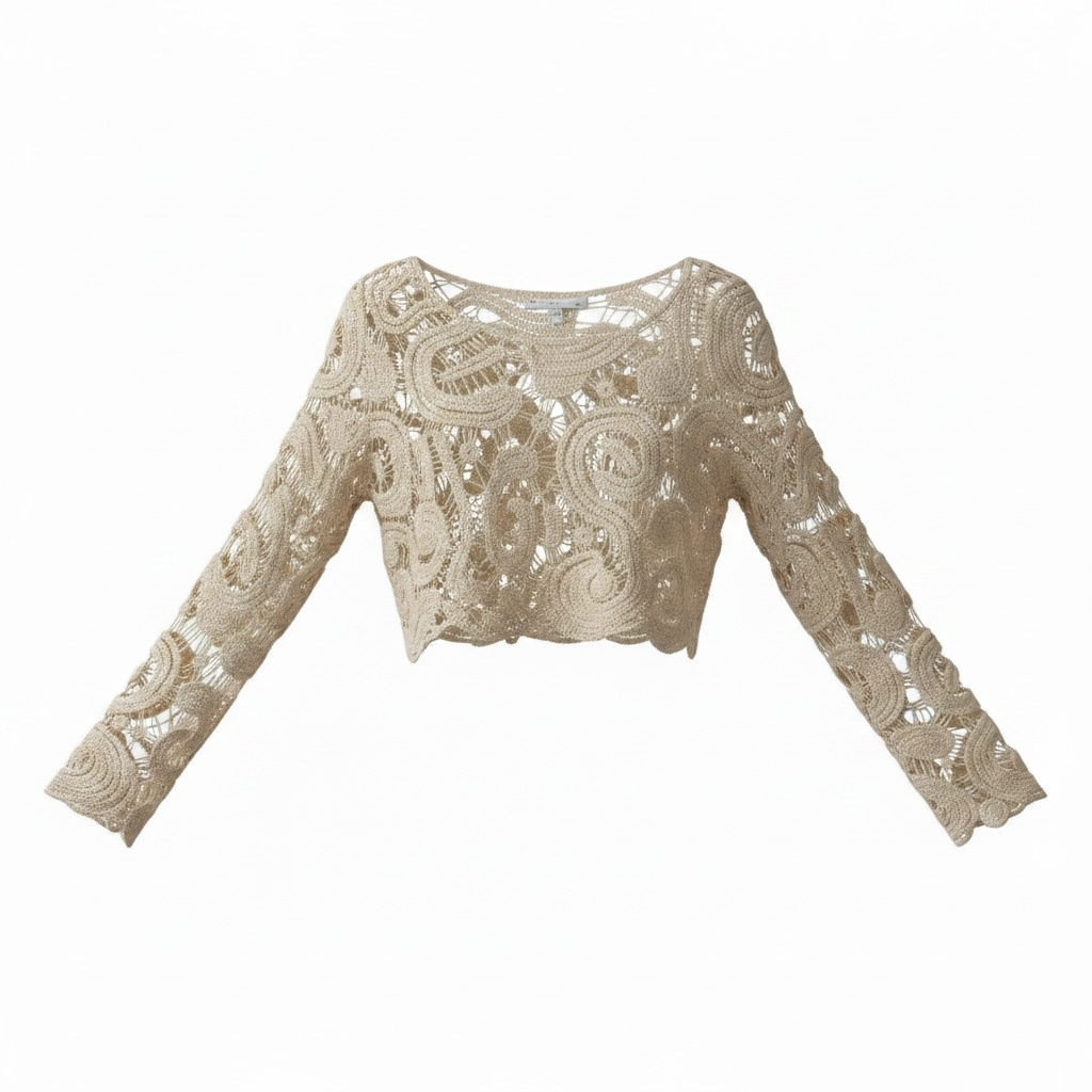 Crochet Crop Top size Medium