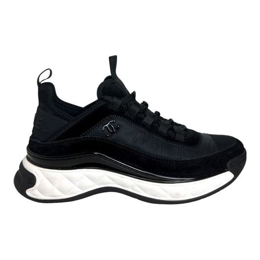 Velvet Calfskin & Mixed Fibers Sneaker size 38