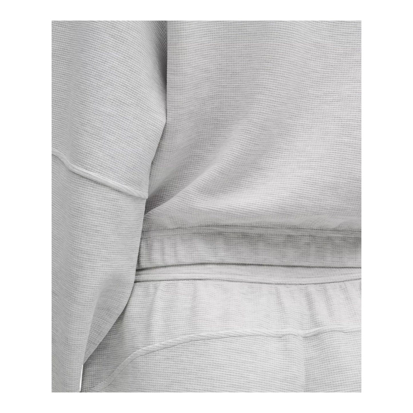 Scuba Cropped Funnel-Neck Half Zip
Waffle size XLarge