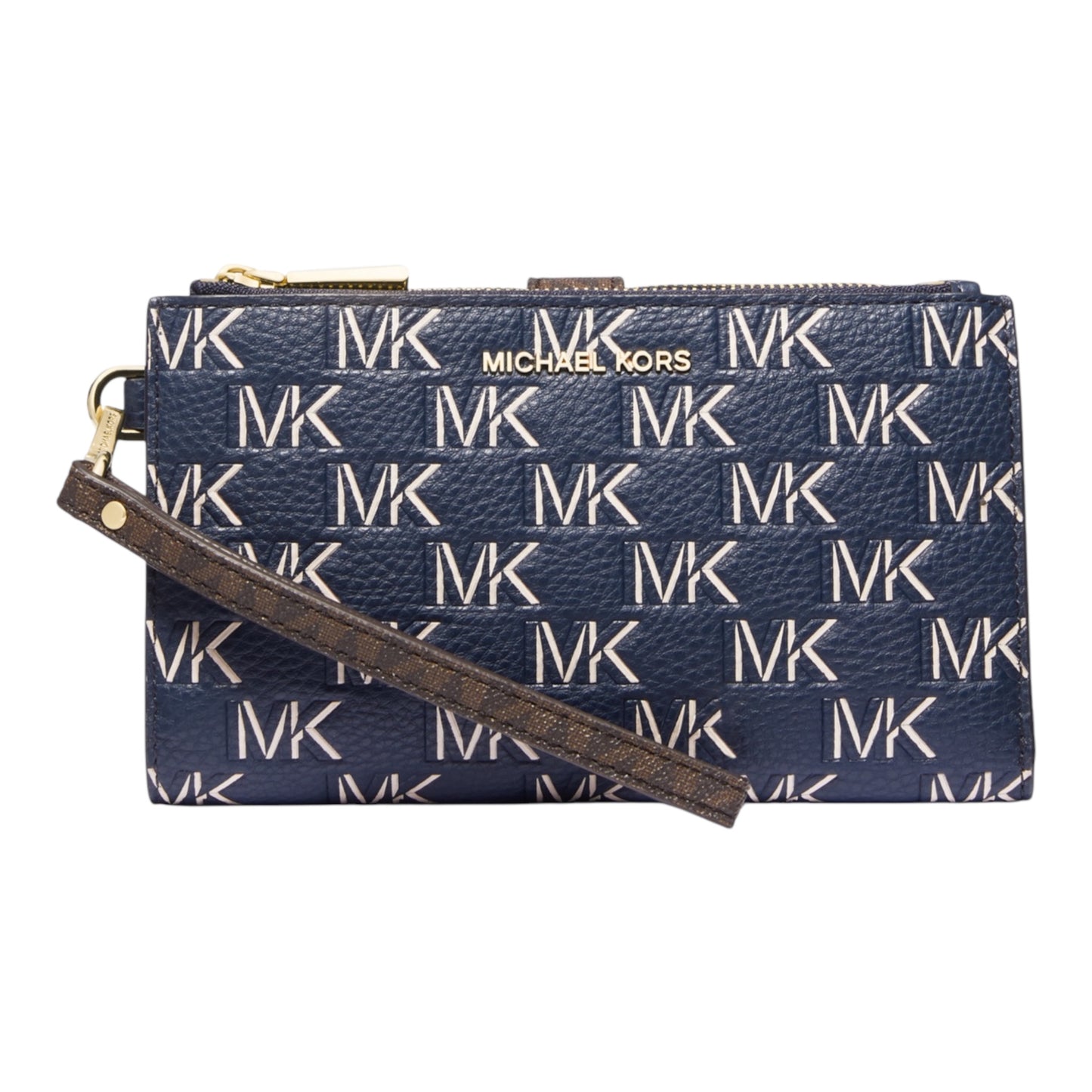 Jet Set Double Zip Wristlet