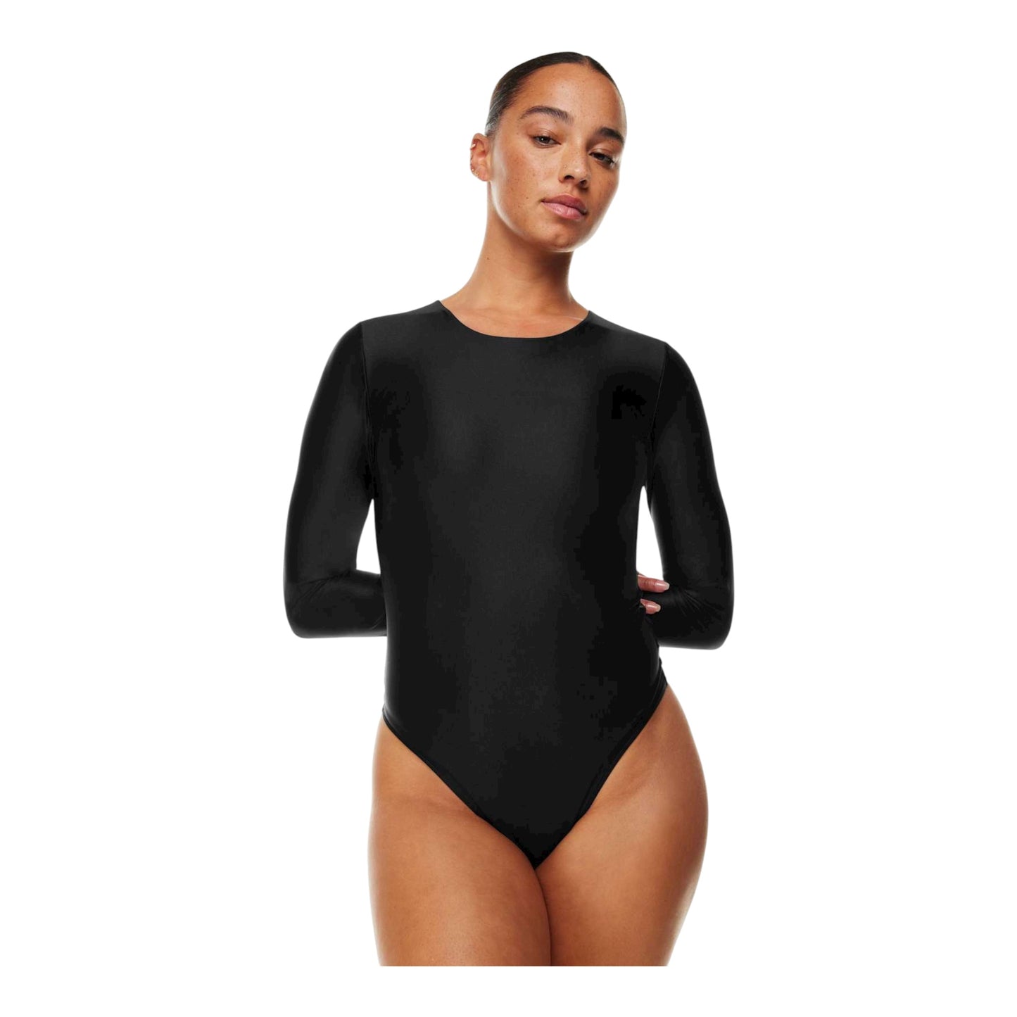 Satinette Long Sleeve Bodysuit size Large