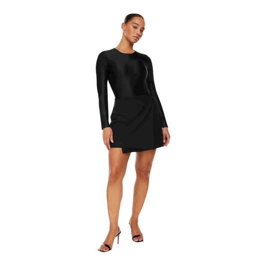 Satinette Long Sleeve Bodysuit size Large