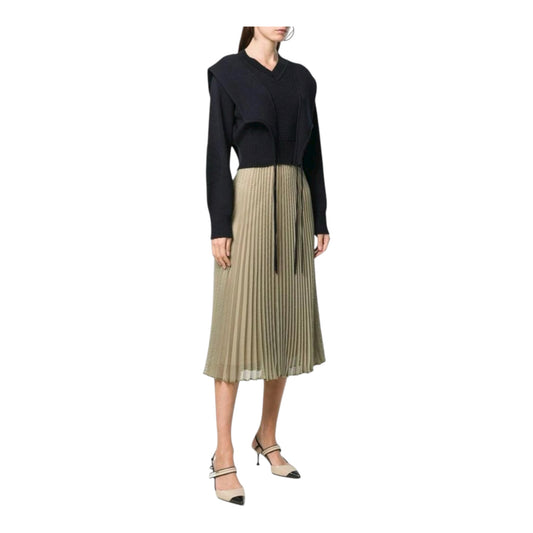 Tie Detail Cropped Pullover size 44