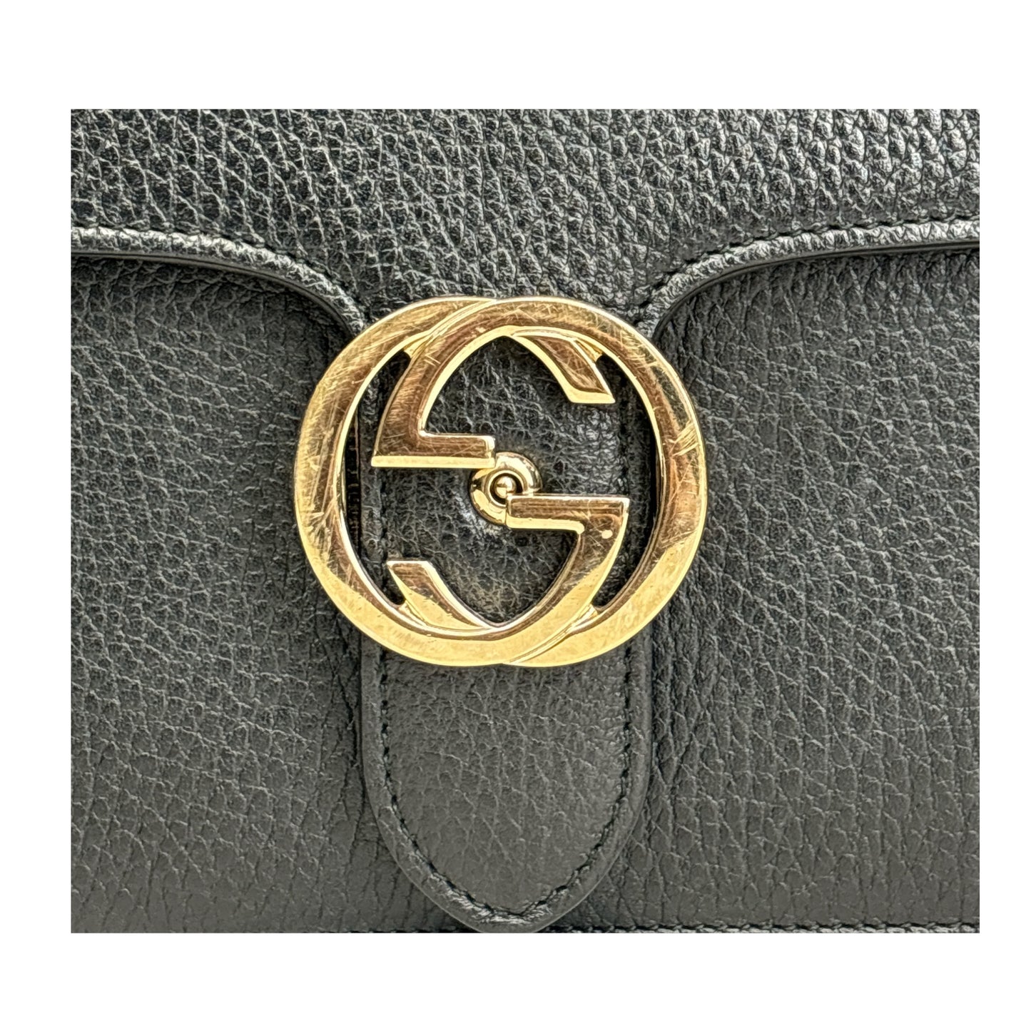 GG Interlocking Shoulder Bag