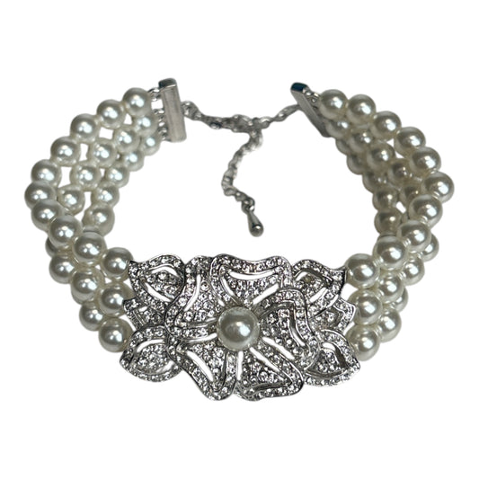 Crystal Flower Bracelet