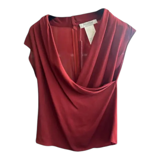 Silk Draped Top size 12