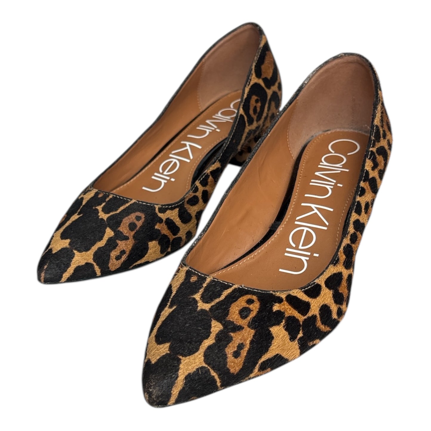 Pony Hair Slip-On Heels size 7