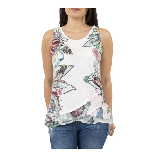 Bird Print Tank size Large