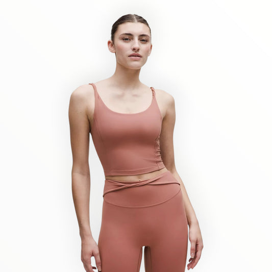 Align Twist-Strap Cropped Tank Top size M
