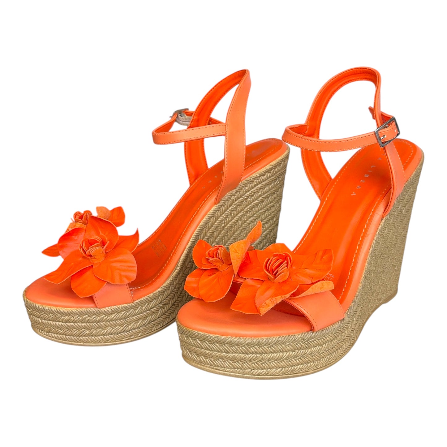 Flower Wedge Shoes size 7