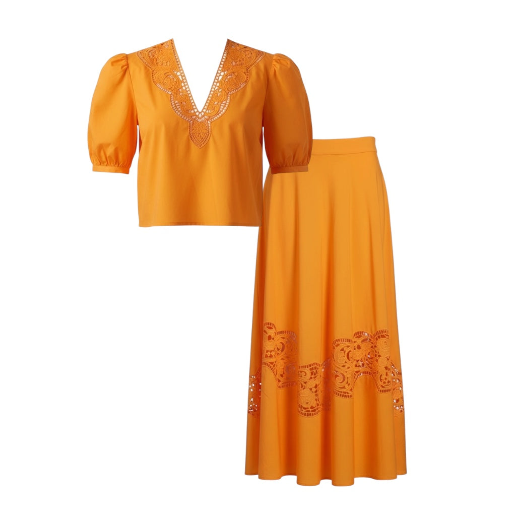 Lace Trim Coordinates Set size M