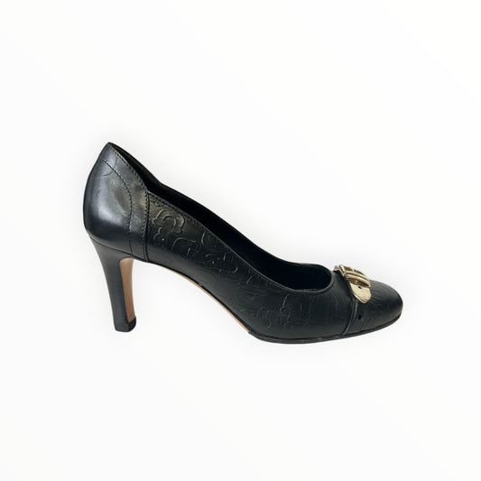 Guccissima Leather Buckle Pumps size 36