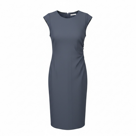 Ruched Midi Dress size Large