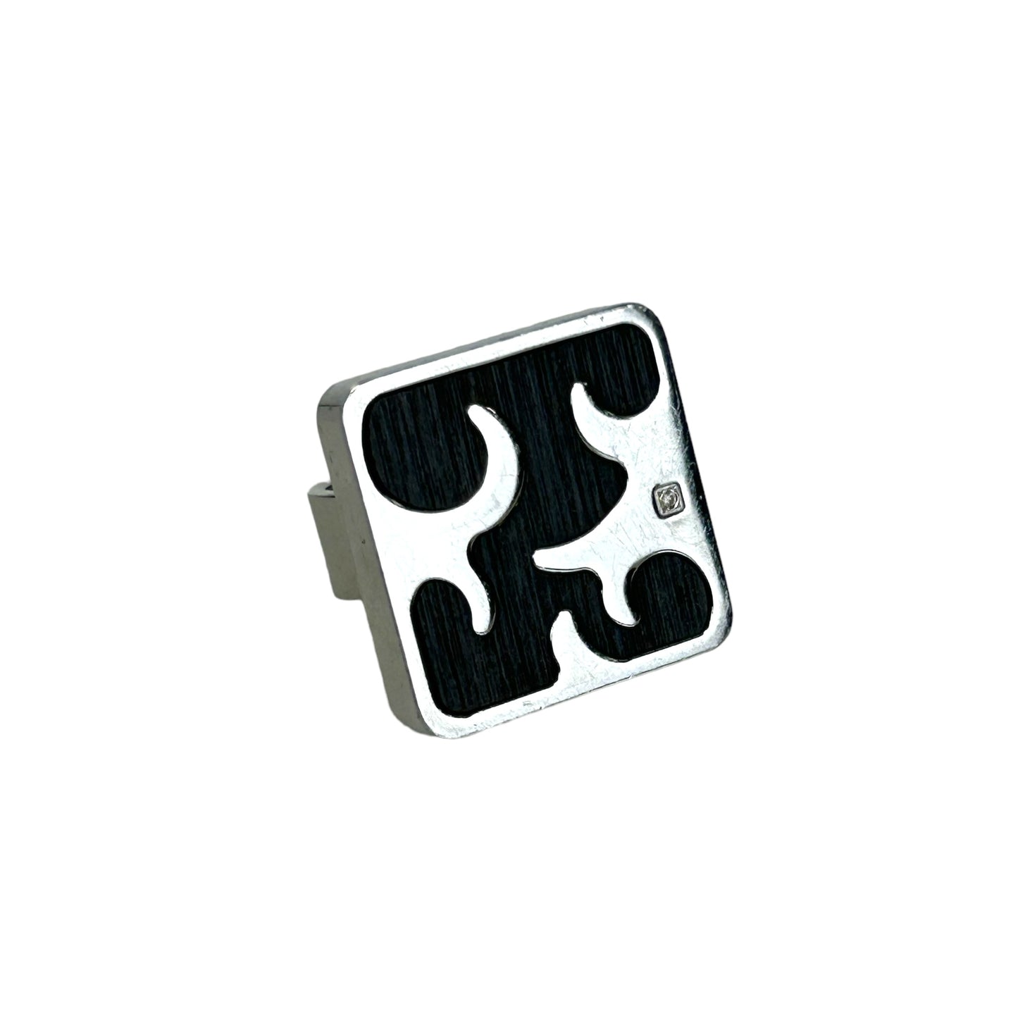 Mooby Square Stainless Steel Ring Size 7/7.5