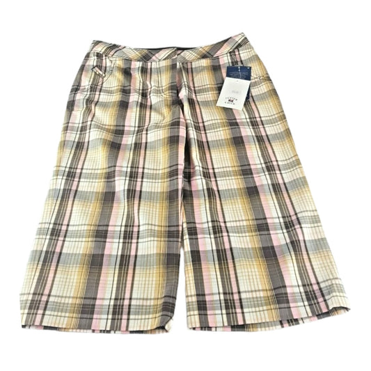 Plaid Golf Shorts Size 4 New with tags