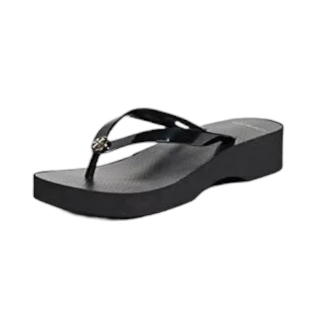 Cut-out Wedge Flip Flop size 7 NEW