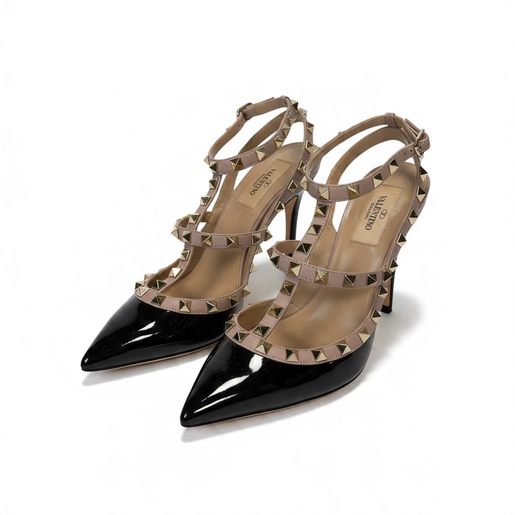 Patent Rockstud Cage Pumps size 38#