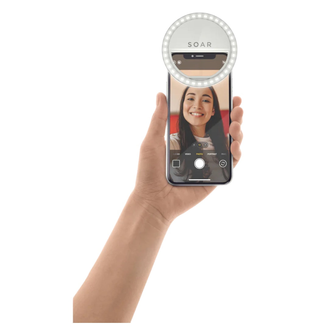 Clip On Selfie Ring Light NEW IN BOX